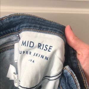 Lucky Brand EUC Mid Rise Super Skinny AVA Jeans